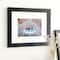 Black Belmont Frame with Mat by Studio D&#xE9;cor&#xAE;